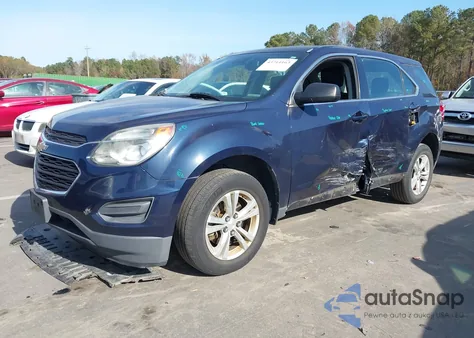2017 Chevrolet Equinox Ls z USA, uszkodzony, nr VIN 2GNALBEK4H1581947